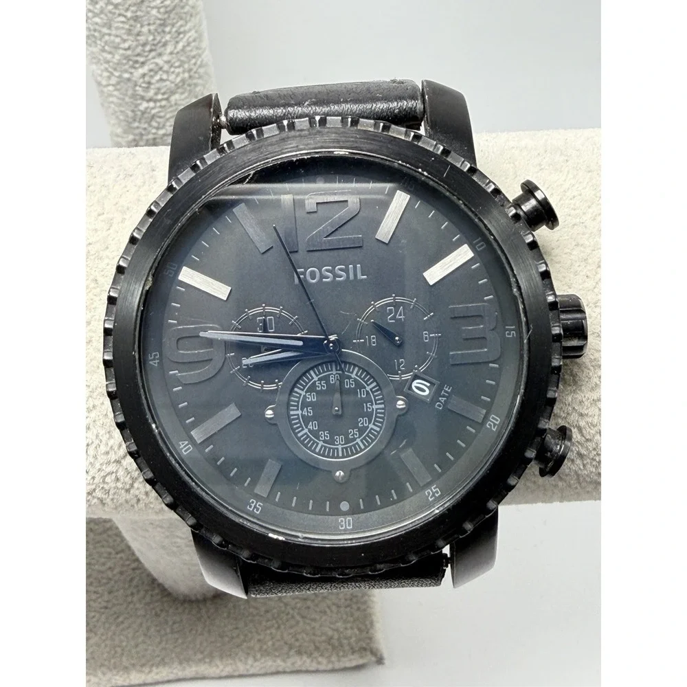 Fossil‎ BQ1711 New Battery Mens Chronograph Watch 50MM 8.5